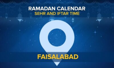 Faisalabad Iftar & Sehri Time Today 2024