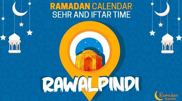 Rawalpindi Iftar & Sehri Time Today 2024