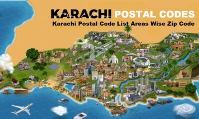 Karachi Postal Codes of Different Areas