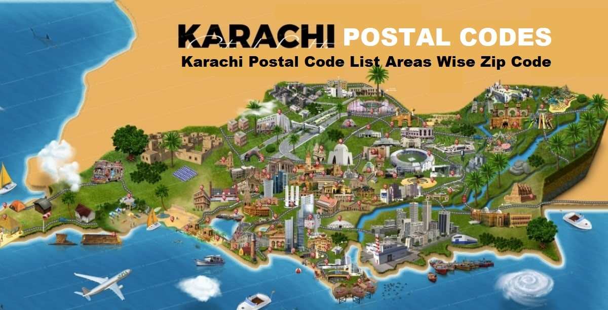 Karachi Postal Codes of Different Areas
